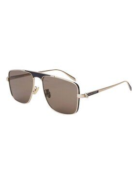 NWT ALEXANDER MCQUEEN AM0200S 002 SUNGLASSES